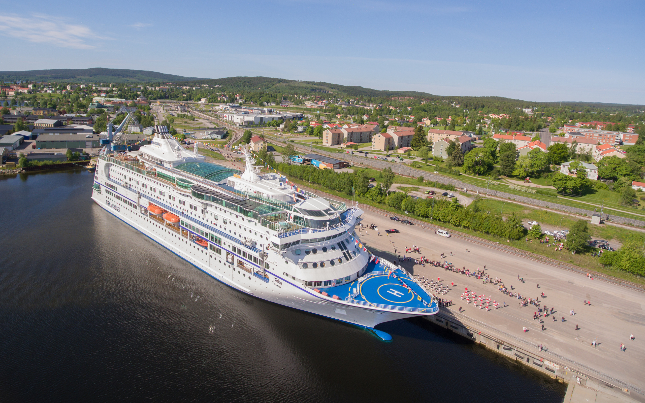 Härnösands hamn Birka Cruises