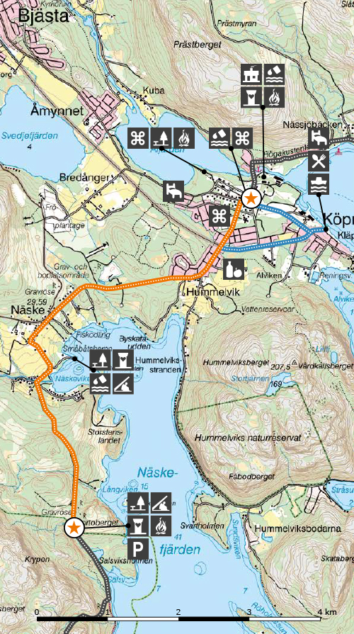 Höga Kusten-leden karta etapp 10