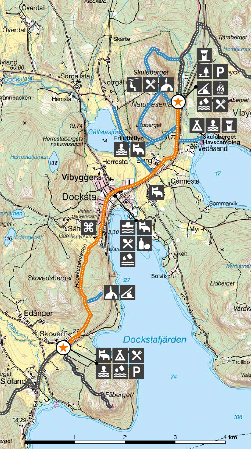 Höga Kusten-leden karta etapp 7