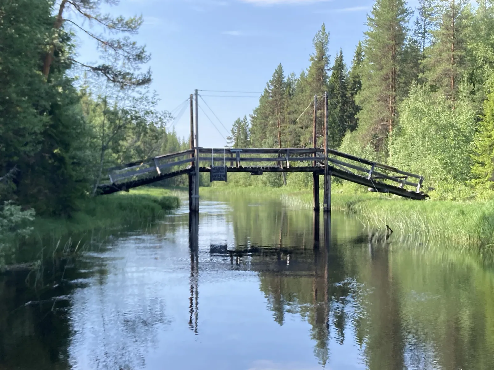 Canoeing in Junsele