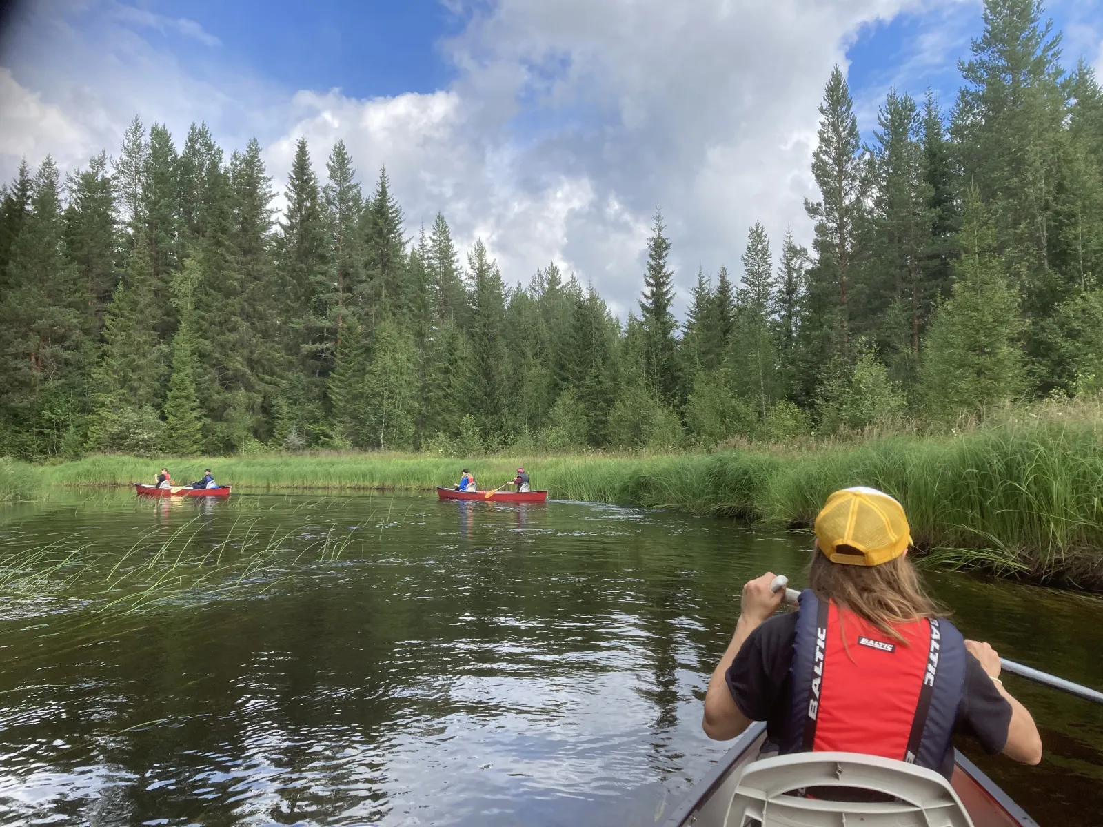 Canoeing in Junsele