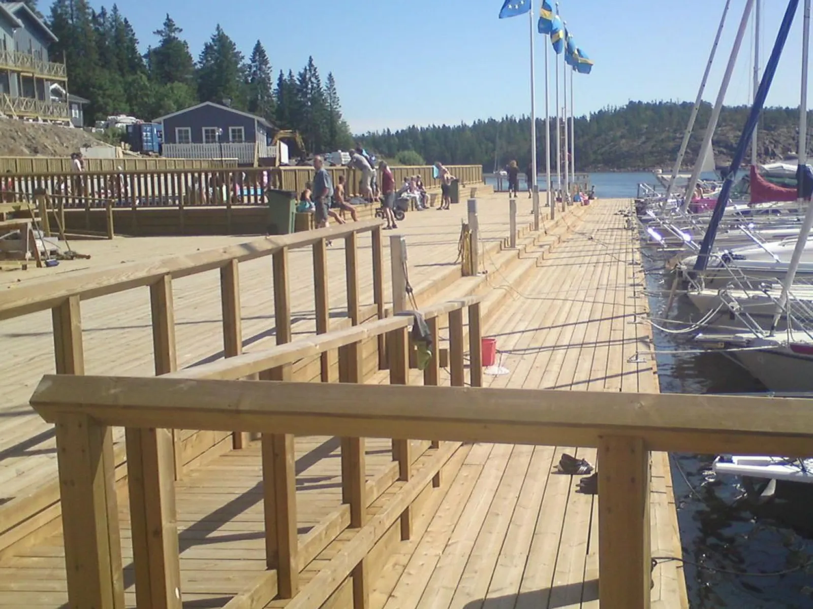Guest harbour at Ulvö Hotel