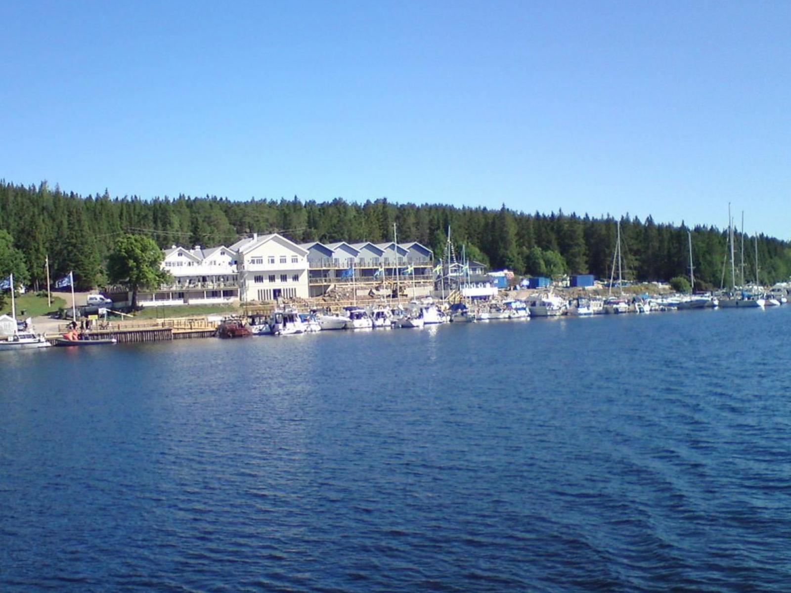 Guest harbour at Ulvö Hotel