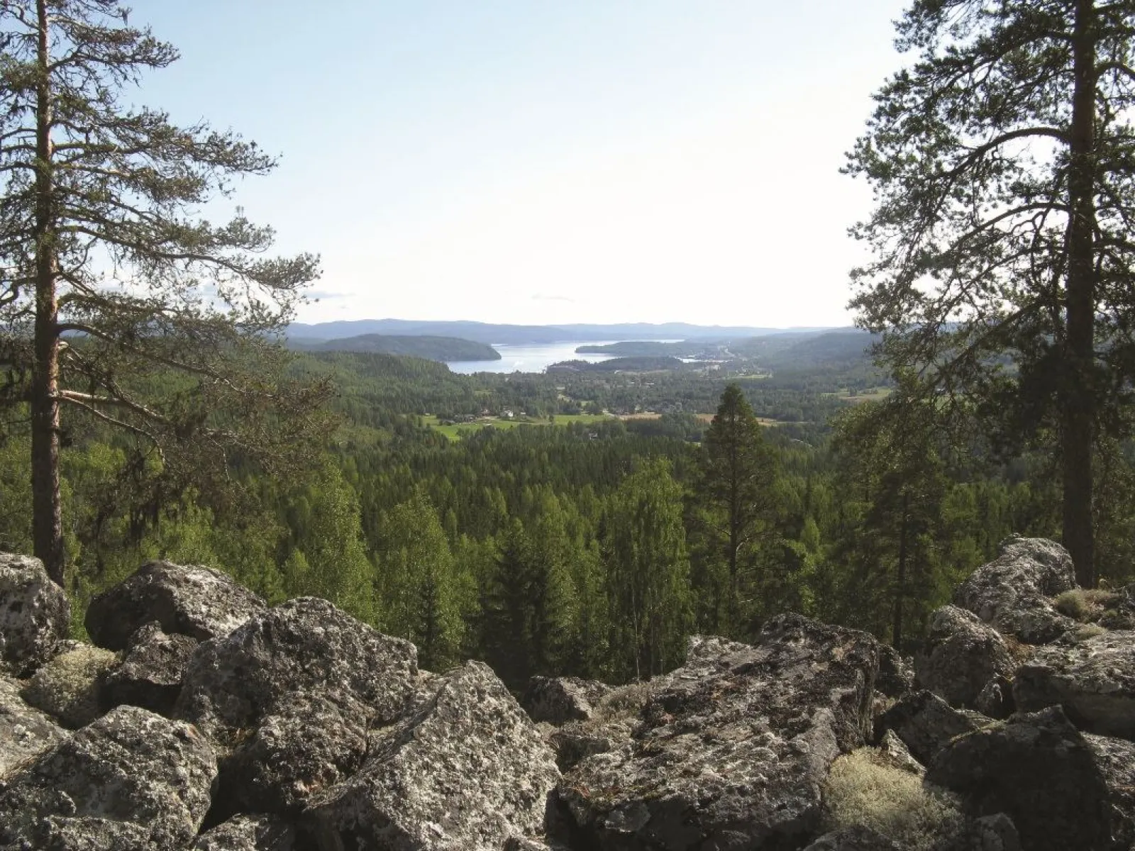 Vy från Borgberget