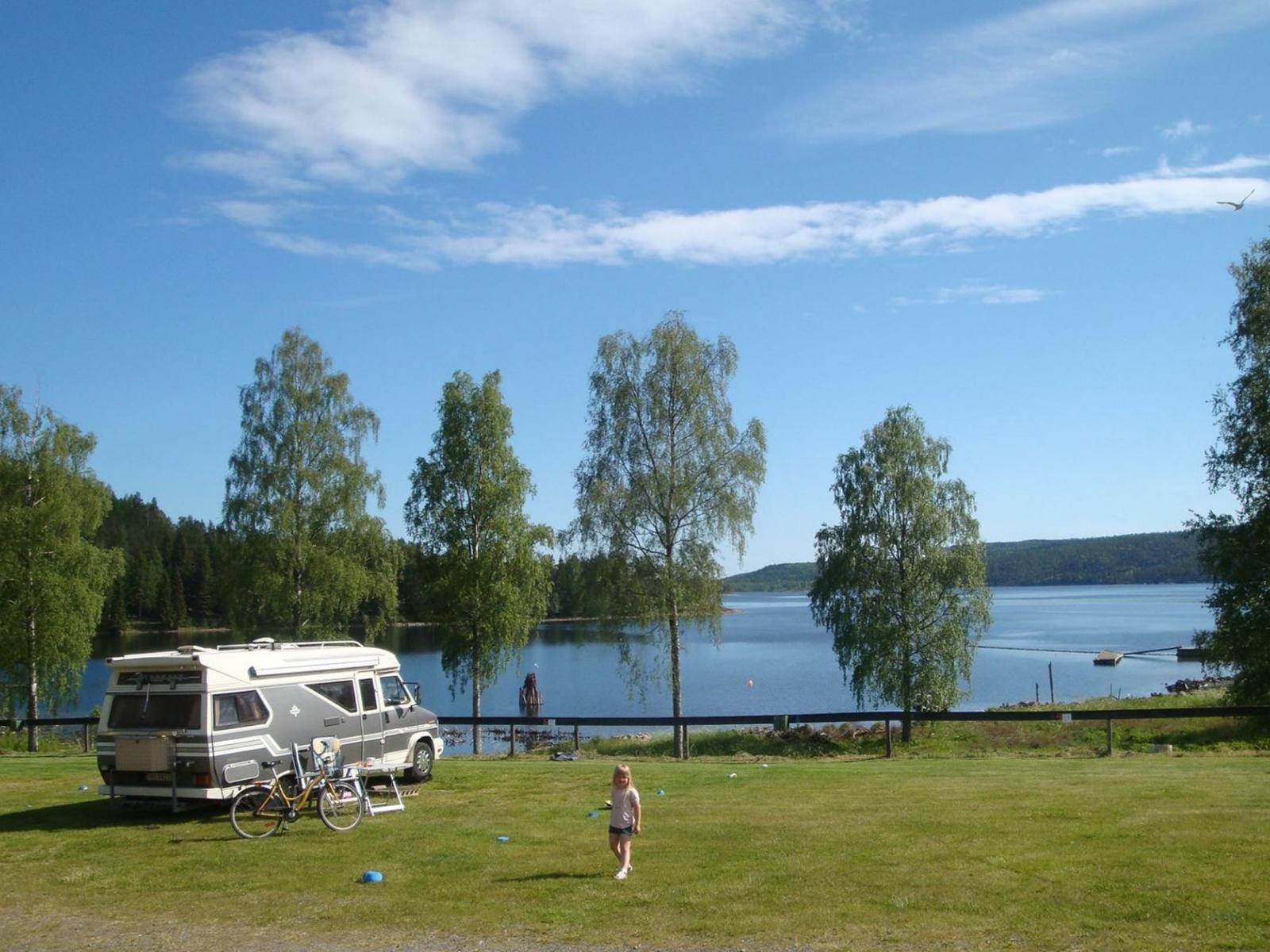 Vacker utsikt vid Måvikens camping