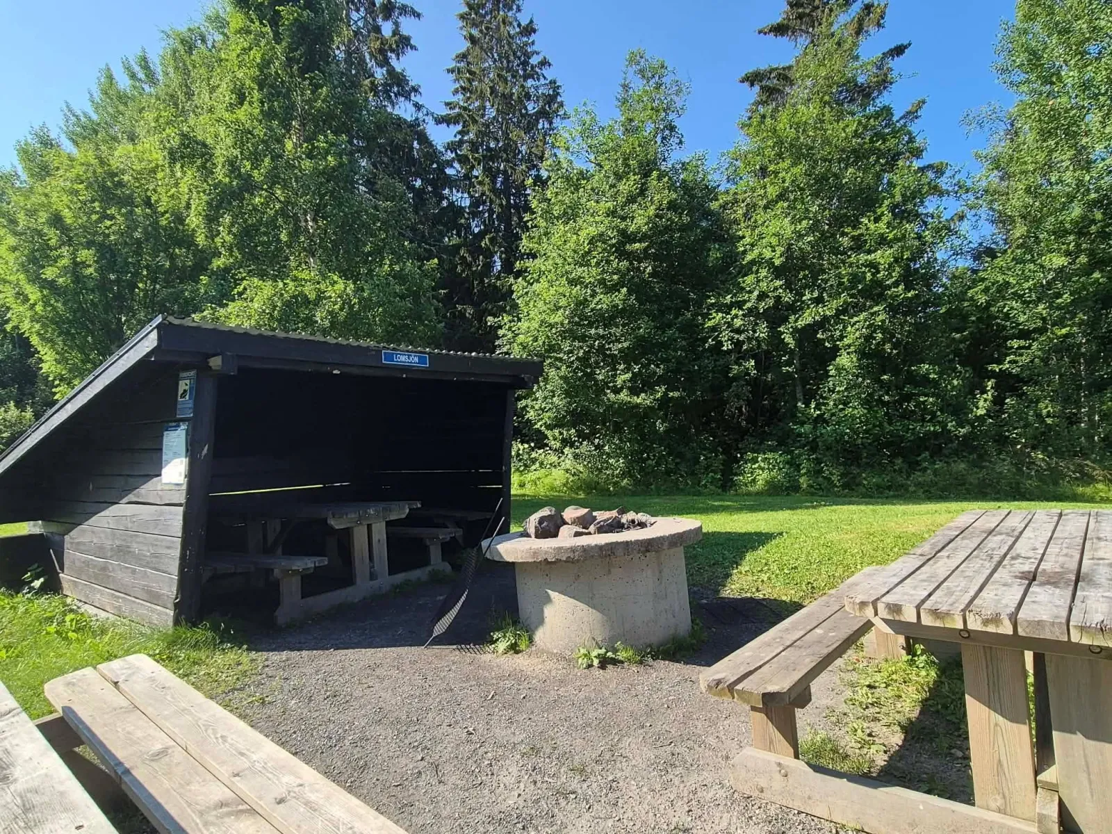 Badeplatz Lomsjön