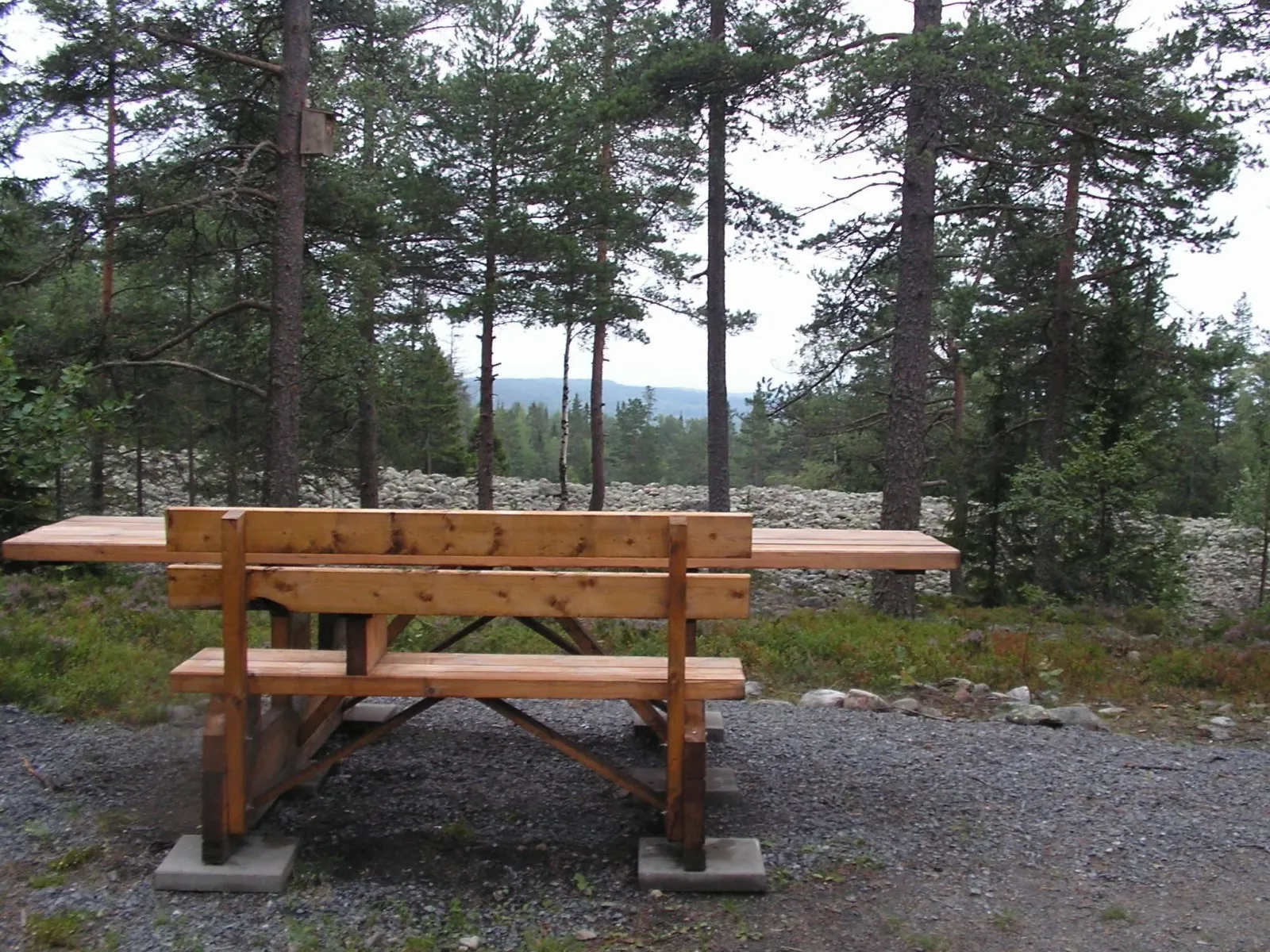 Rastplats i reservatet