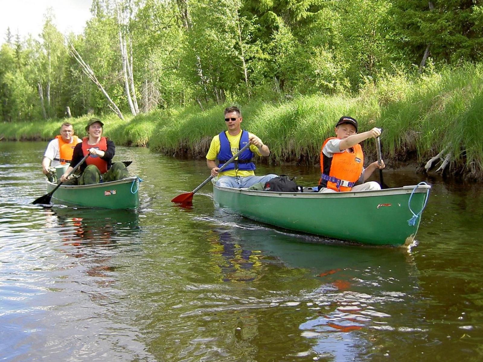 Canoeing in Junsele