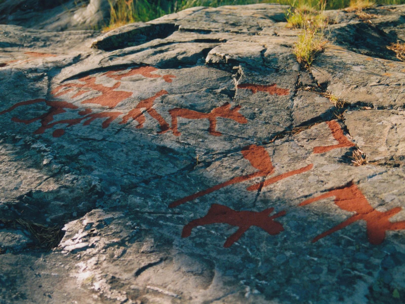 Petroglyphs at Nämforsen