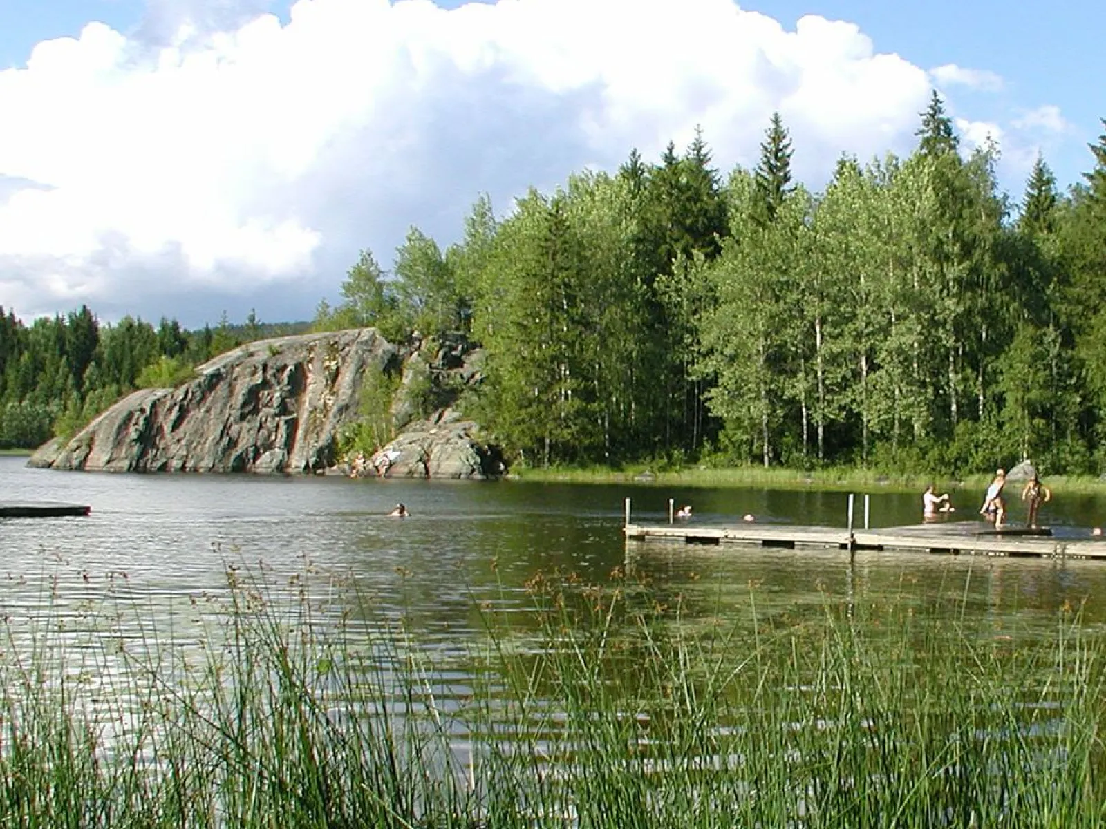 Stallarnas badplats