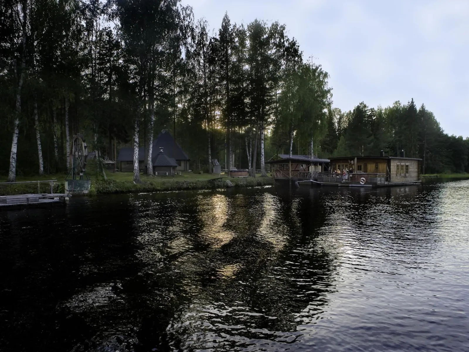 Rafting on Ångermanälven 