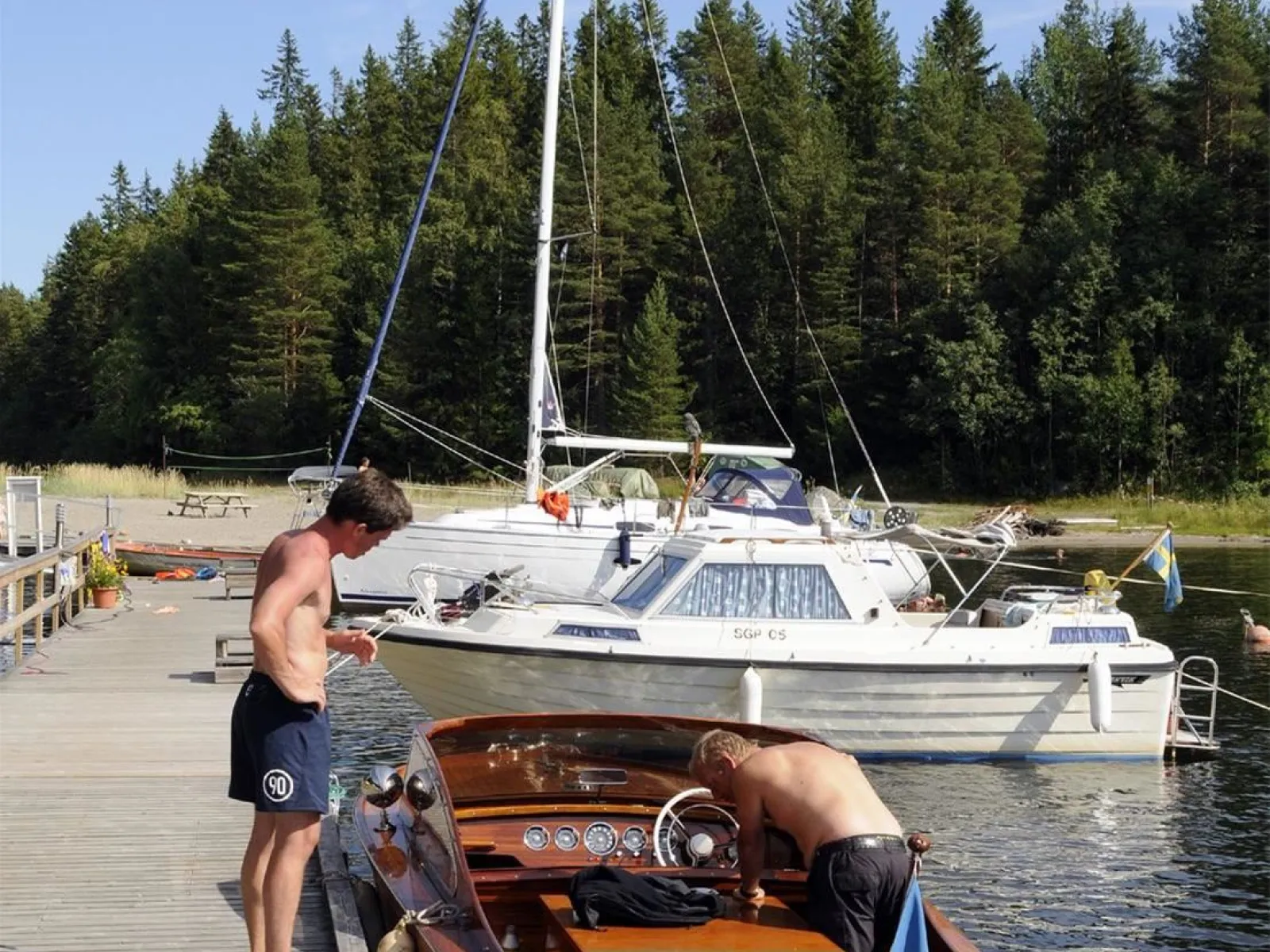 Lustholmens marina