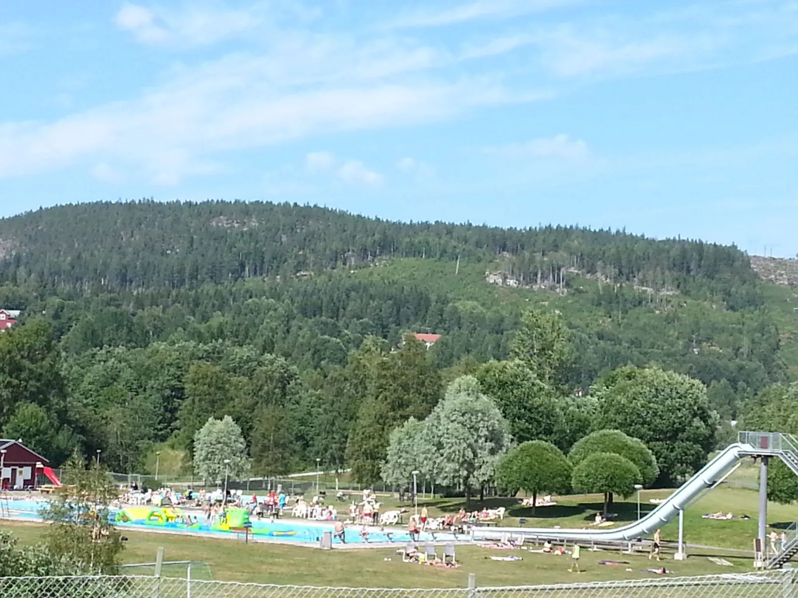 Flogstabadet vid Flogsta camping