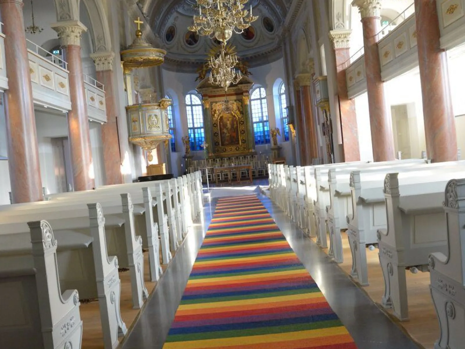 The pride rug