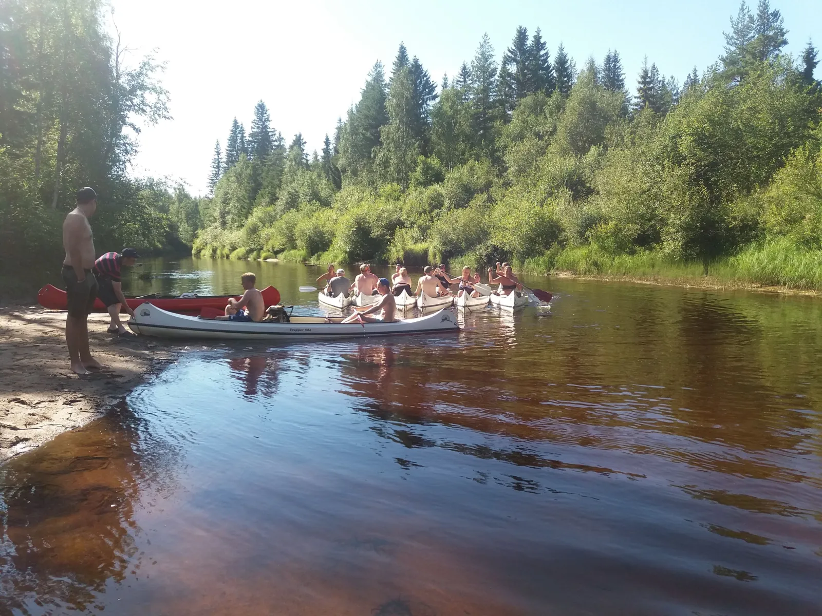 Kubbe canoeing trail