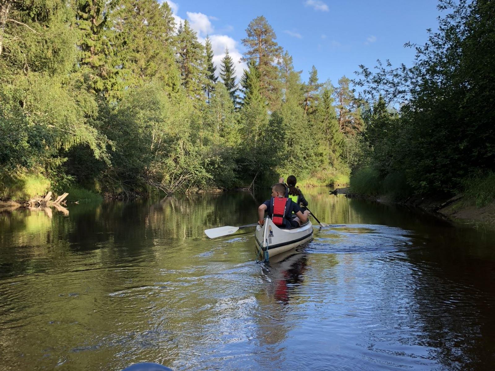 Kubbe/Norrflärke canoeing trail