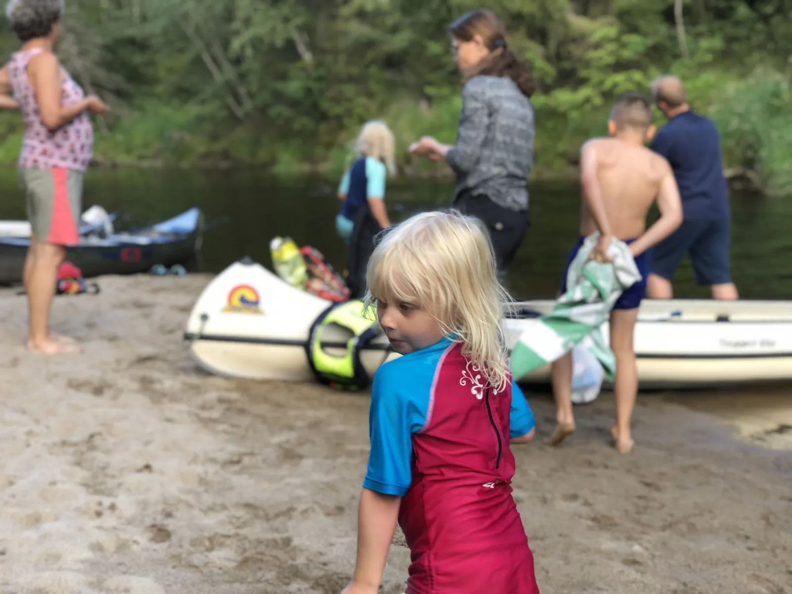 Kubbe canoeing trail