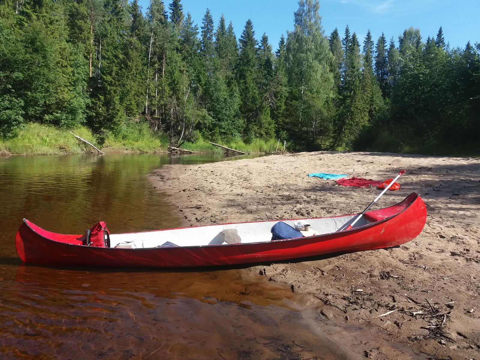 Kubbe canoeing trail