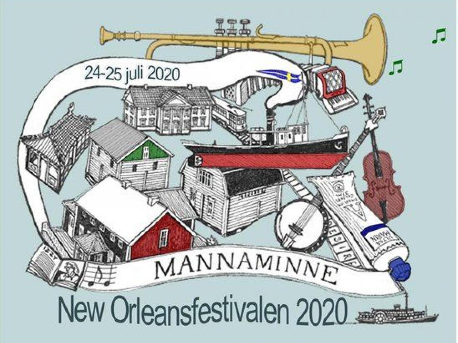 New Orleansfestivalen lördagsbiljett