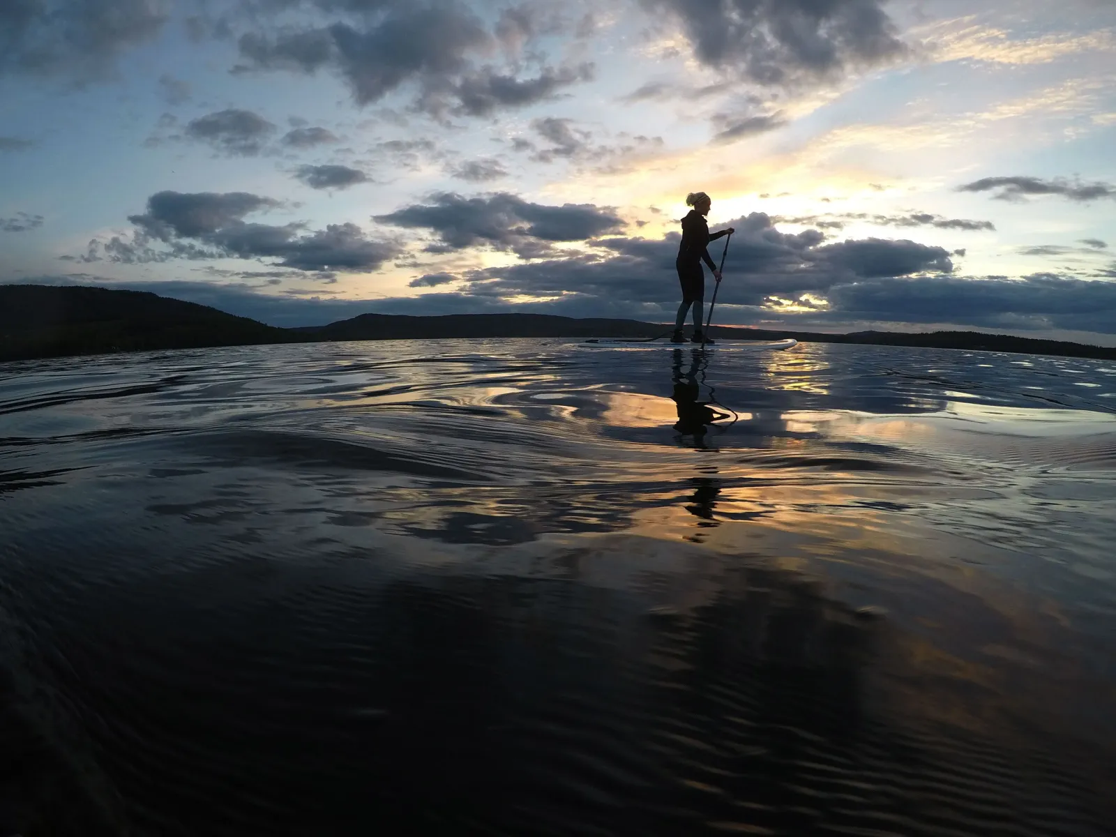 Stand-up Paddling in the High Coast