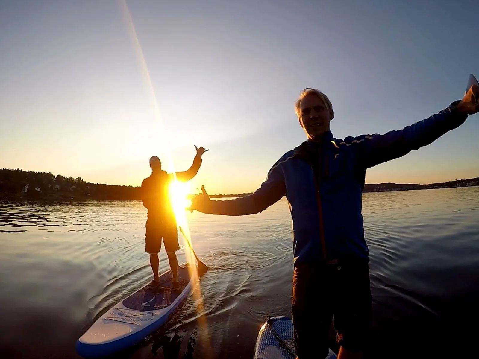 Stand-up Paddling in the High Coast