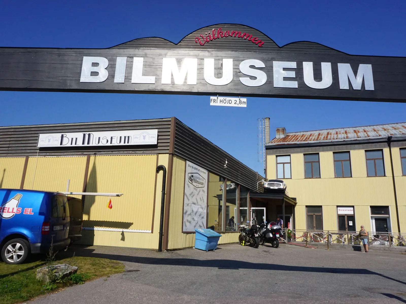 Das Automuseum in Härnösand 