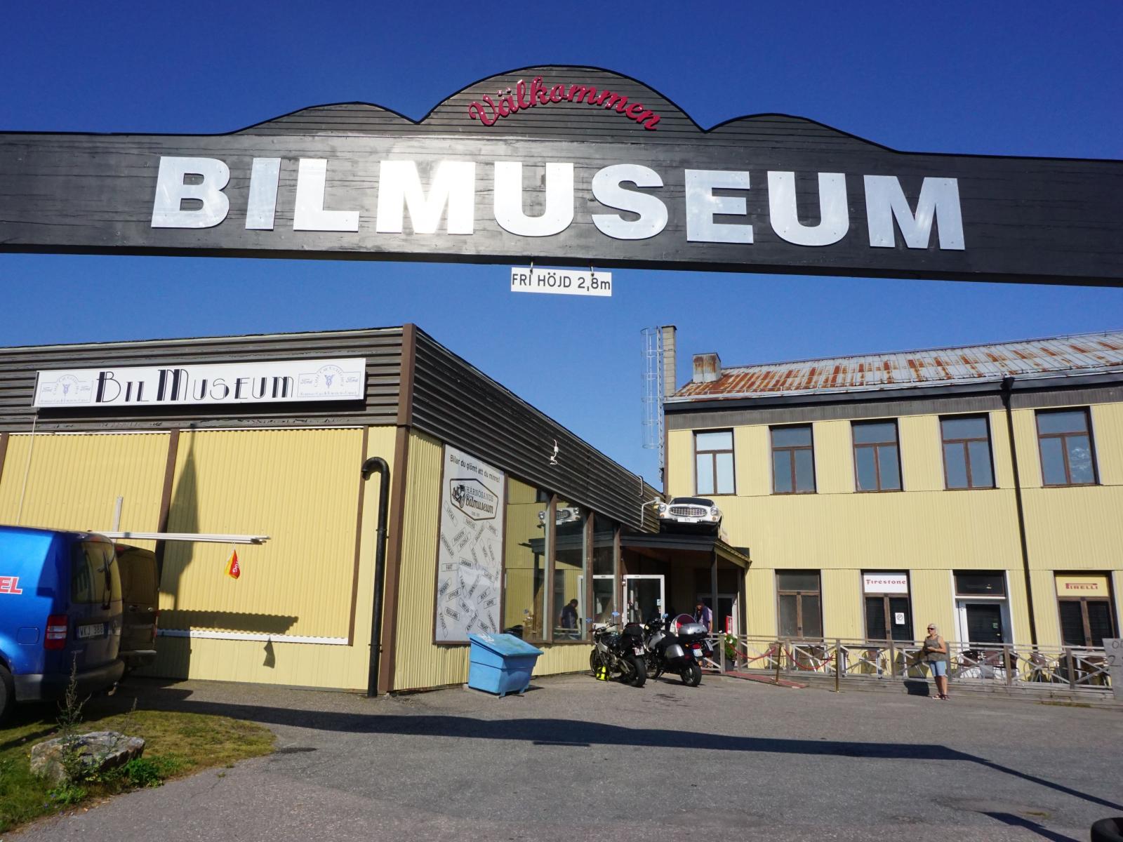 Das Automuseum in Härnösand 