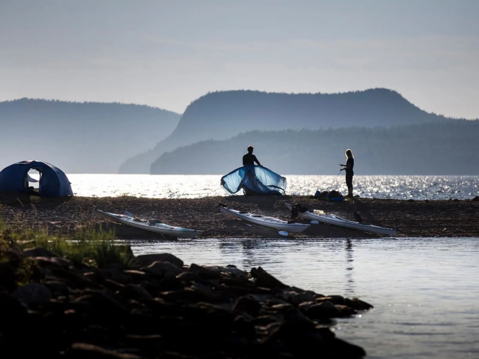 Um die Insel Mjältön