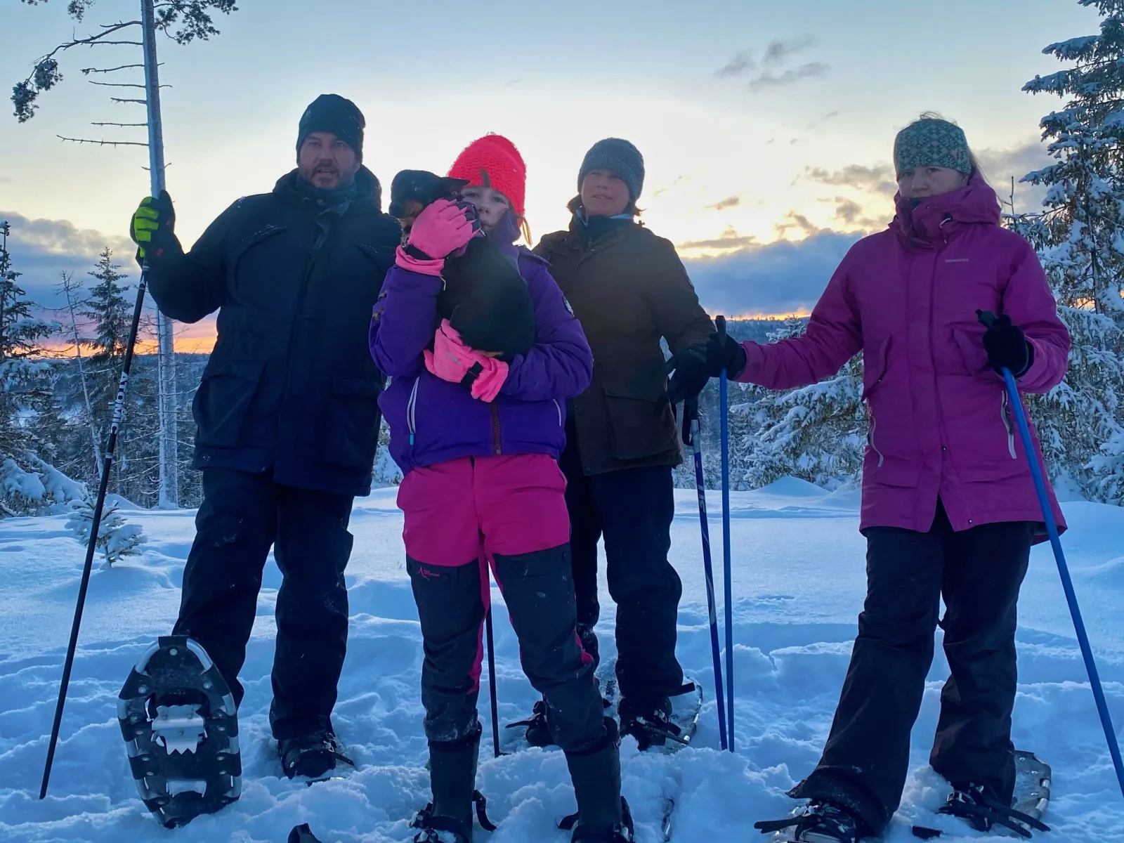 Winter Glamping in the High Coast