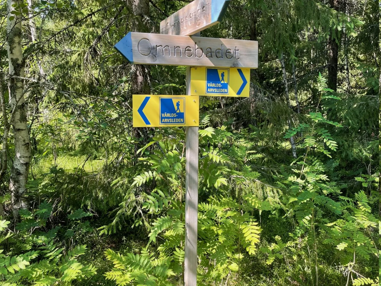 2 dagars vandringspaket med helpension längs Världsarvsledens pärlor