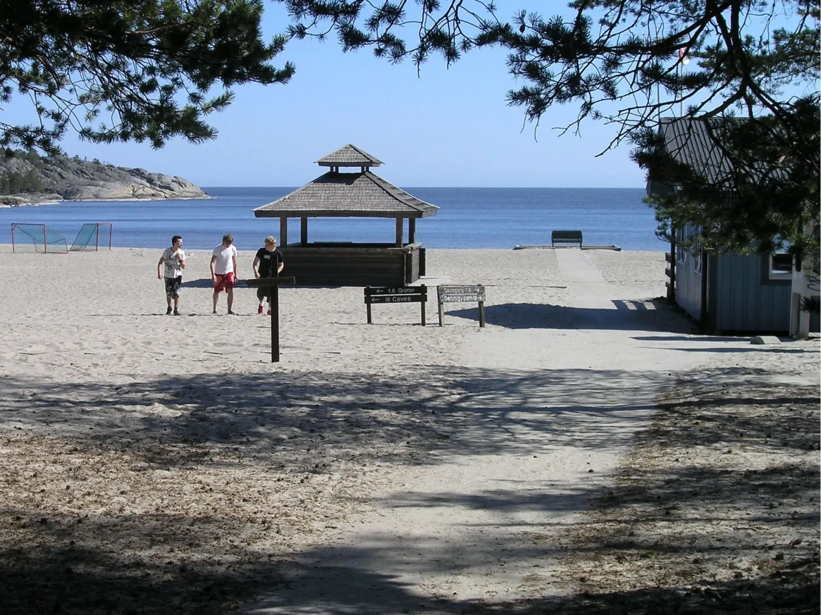 Sandstranden på Smitingen
