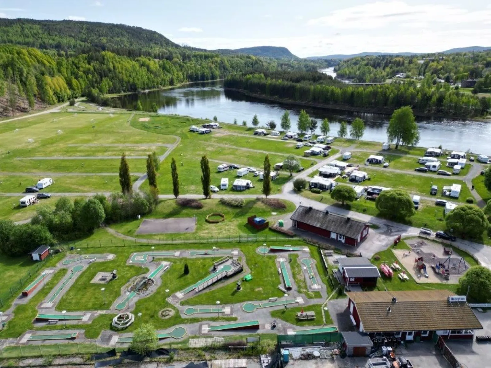 Sollefteå swimming and camping site