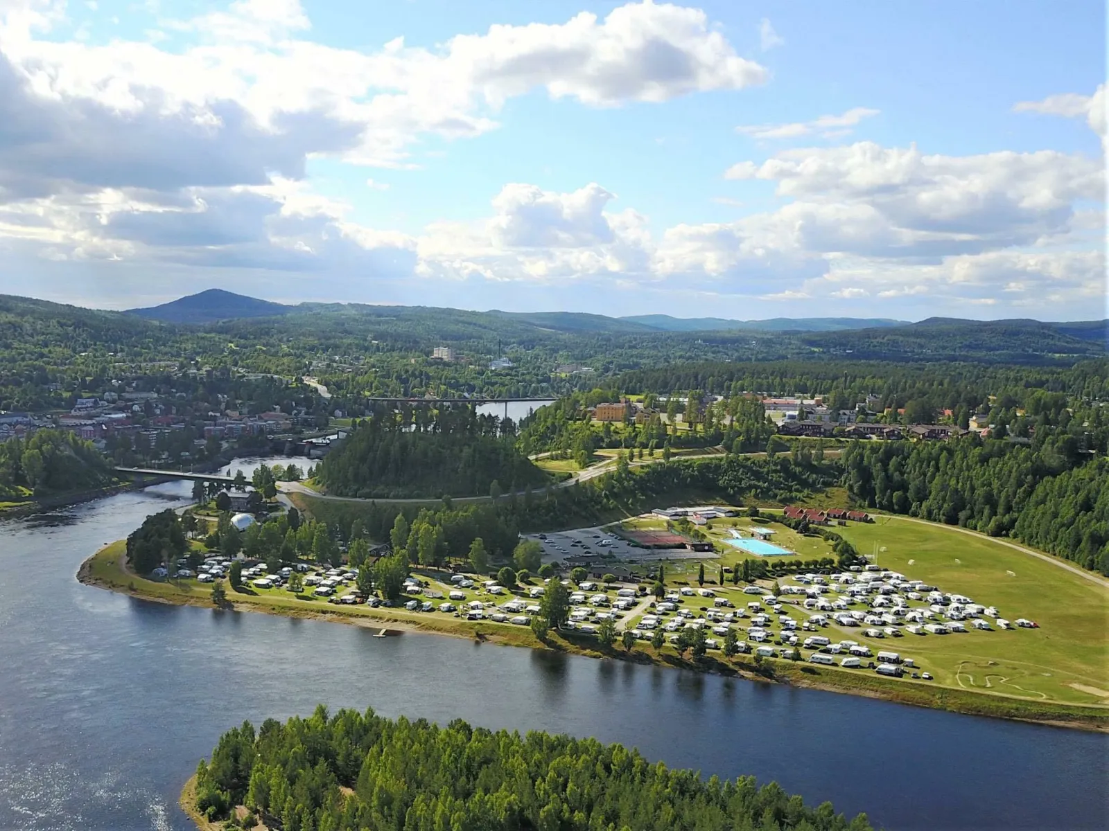 Sollefteå swimming and camping site