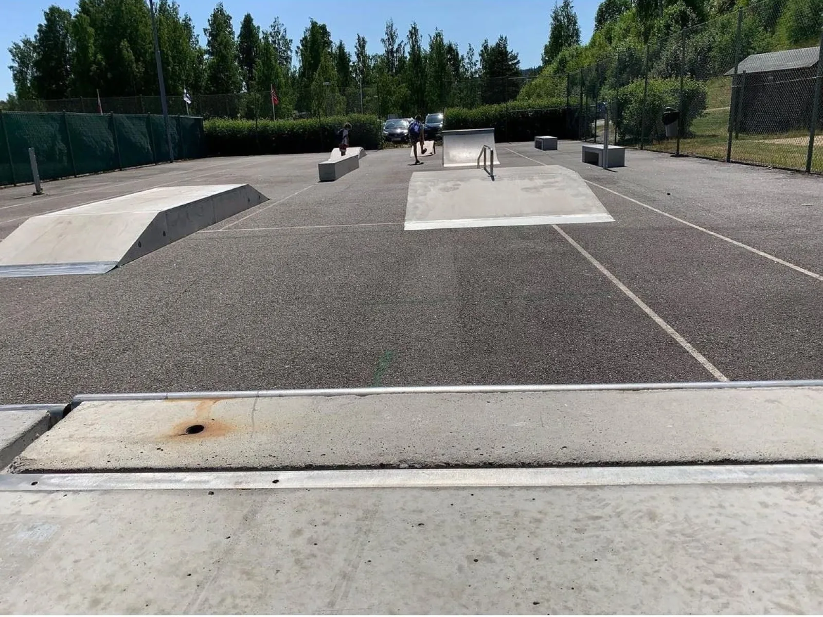 Sollefteå swimming and camping site