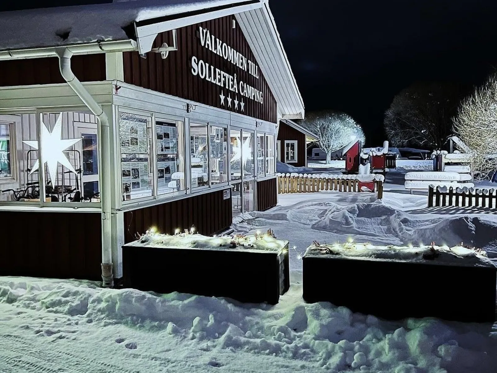 Vinterpaket på Hallsta med Sollefteå Camping