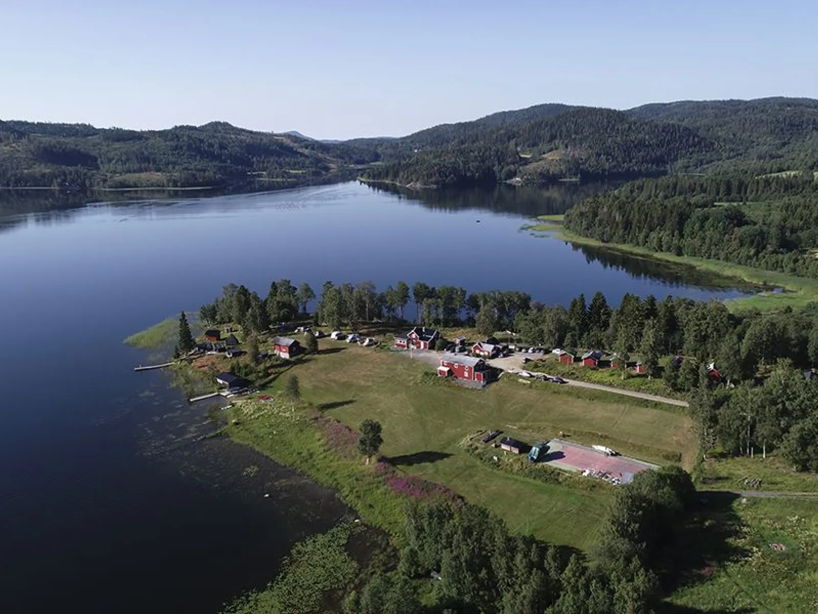 Tälta på Lappuddens Friluftscenter i Nordingrå