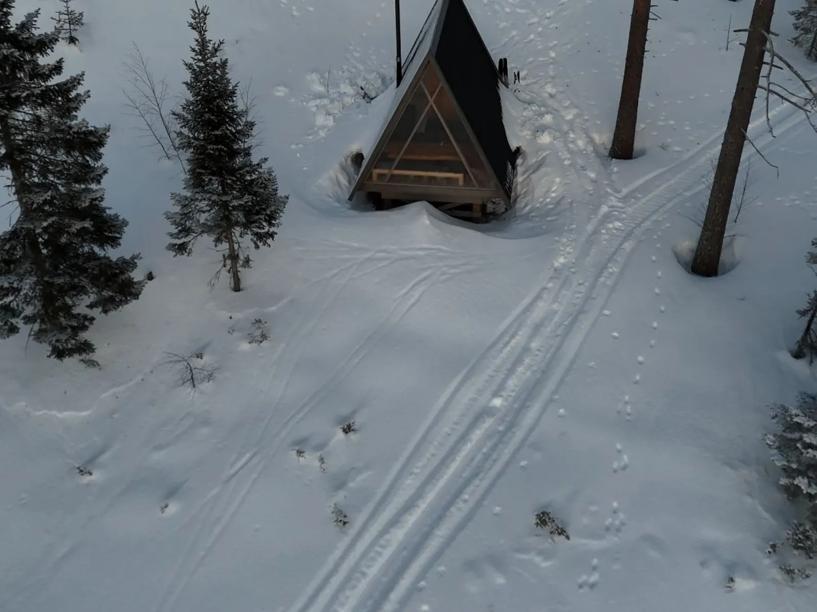 Bo i Trätält