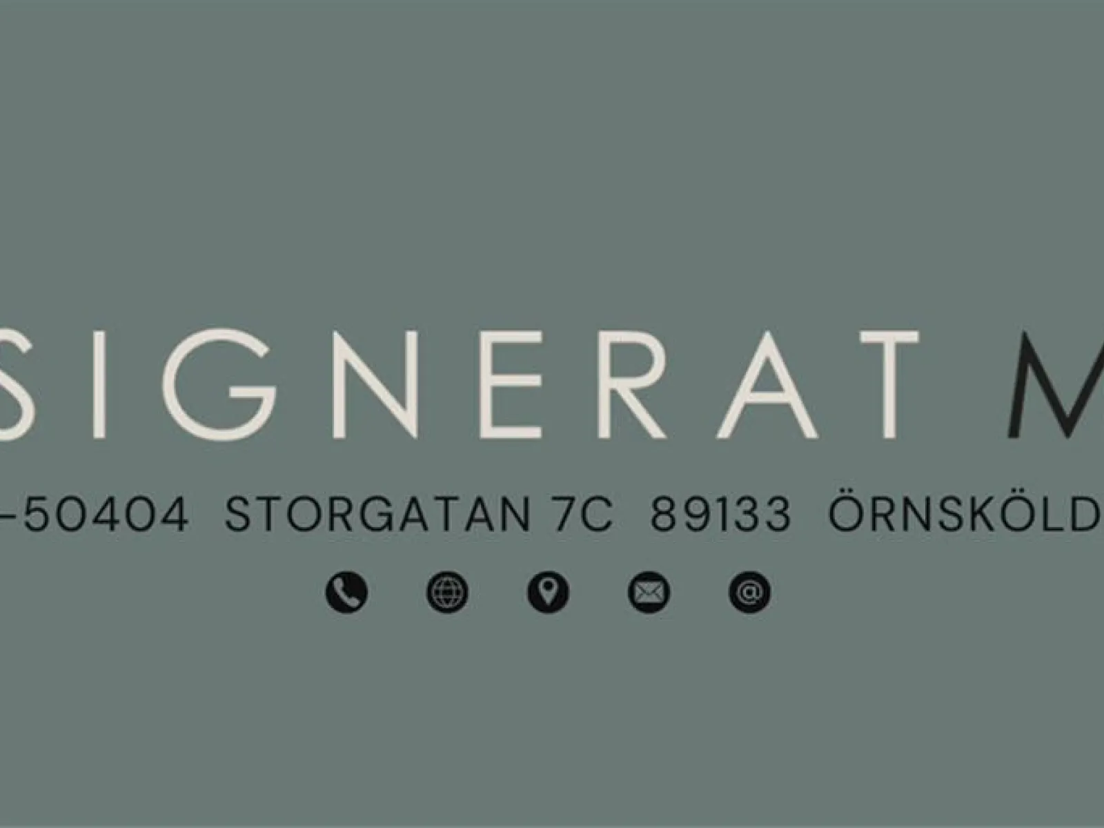 Signerat M