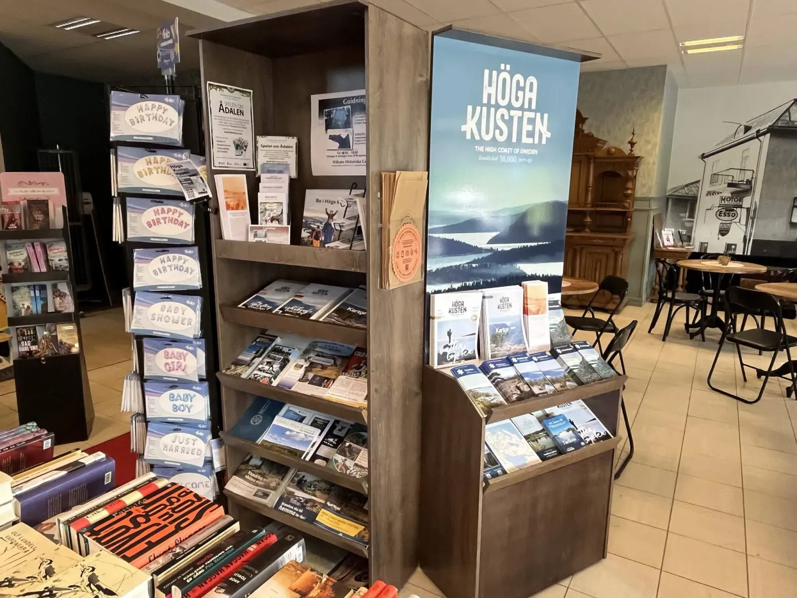 InfoPoint in Kramfors Bookstore