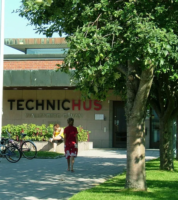 Entré till Technichus och Café Galaxen