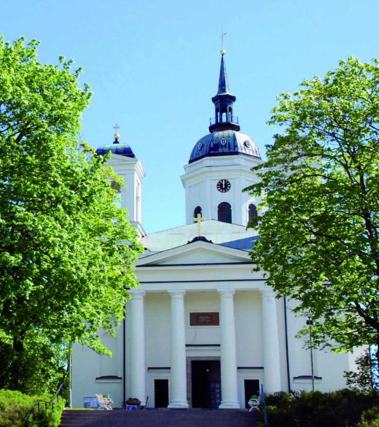 Härnösands Domkyrka – the white cathedral