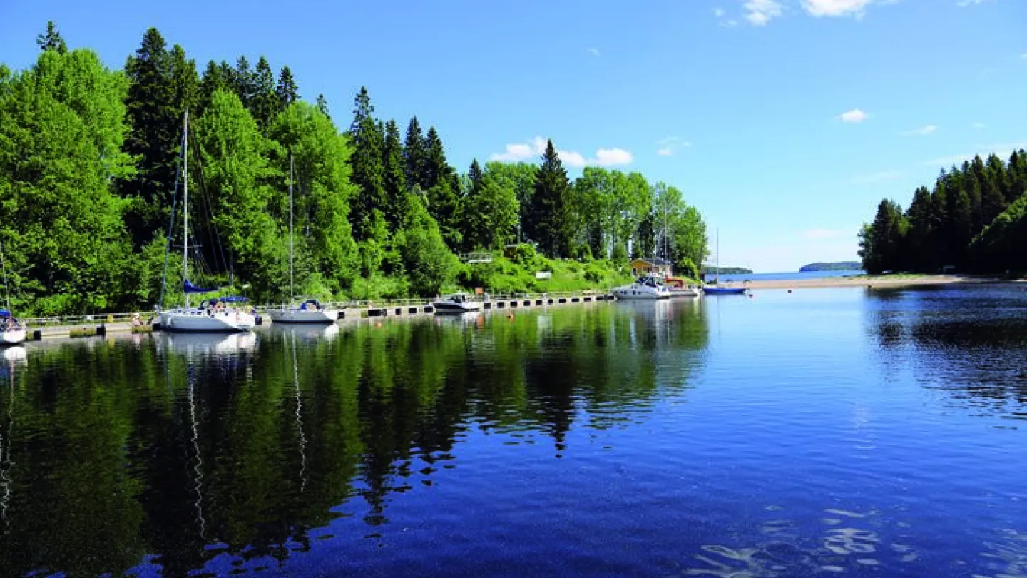 Lustholmens Gästhamn in Härnösand