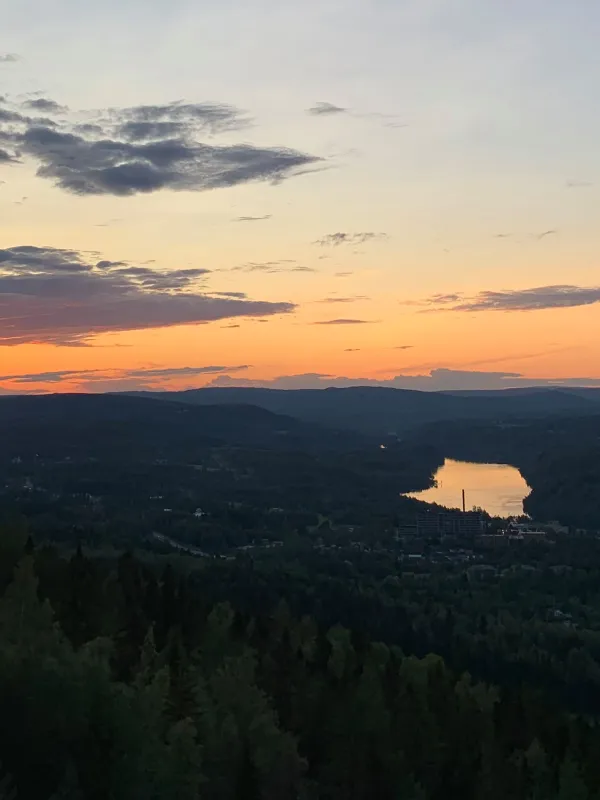 Solnedgång Sollefteå