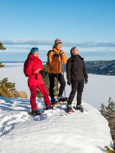 snöskovandring fäberget